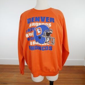 Denver Broncos VTG Oversized Sweatshirt Crew Neck